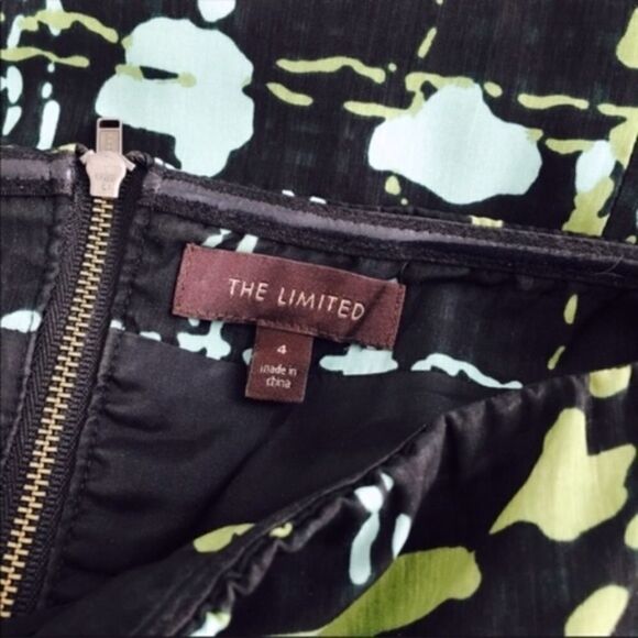 The Limited SZ 4 strapless front ruffle dress - Picture 3 of 4